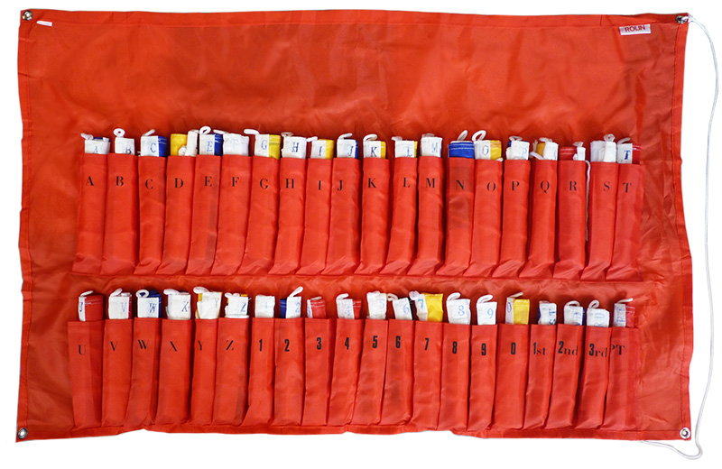 Code Flag Set (40 nylon flags) - Code Flags
