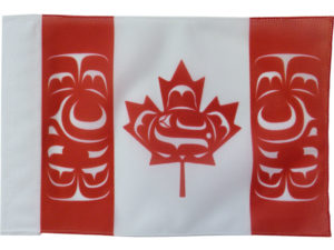 Canadian Native Motorcycle Flags