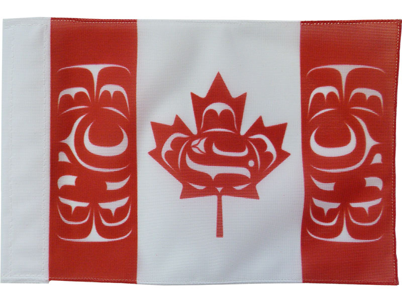 Canadian Native Motorcycle Flags