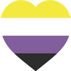 Non-Binary Tattoo - Heart - Tattoos | The Flag Shop