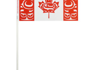Canadian Native Paper Stick Flag - The Flag Shop