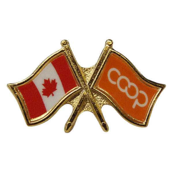 Coop Pin Orange