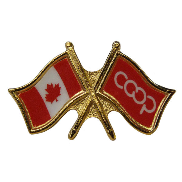 Pin Coop Red