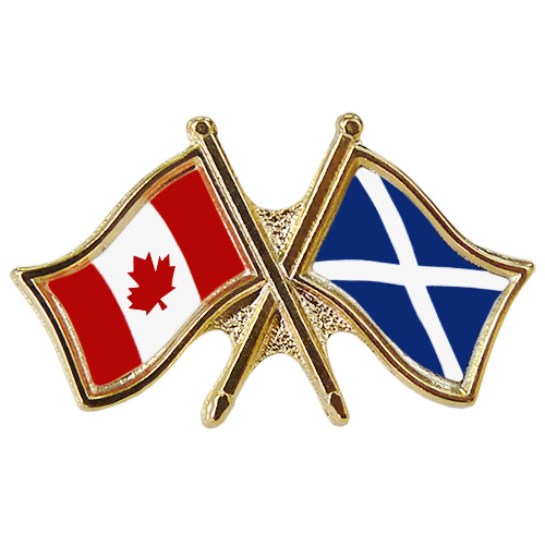 St. Andrew Cross Friendship Pin