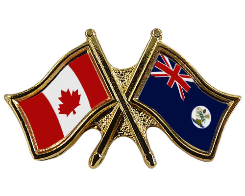Canada Vancouver Island Crossed Pin