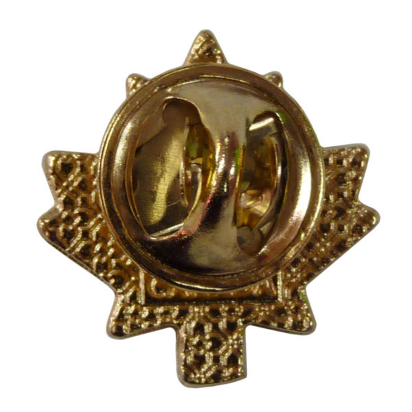 Maple Leaf Pin - Back