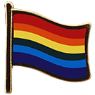 Pride Flag Pin - The Flag Shop