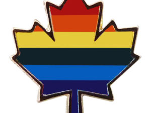 Canada Pride Maple Leaf Pin