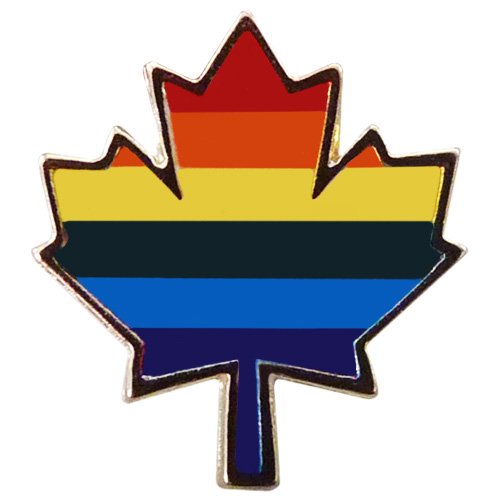 Canada Pride Maple Leaf Pin