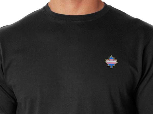 Maple Leaf Transgender Pin