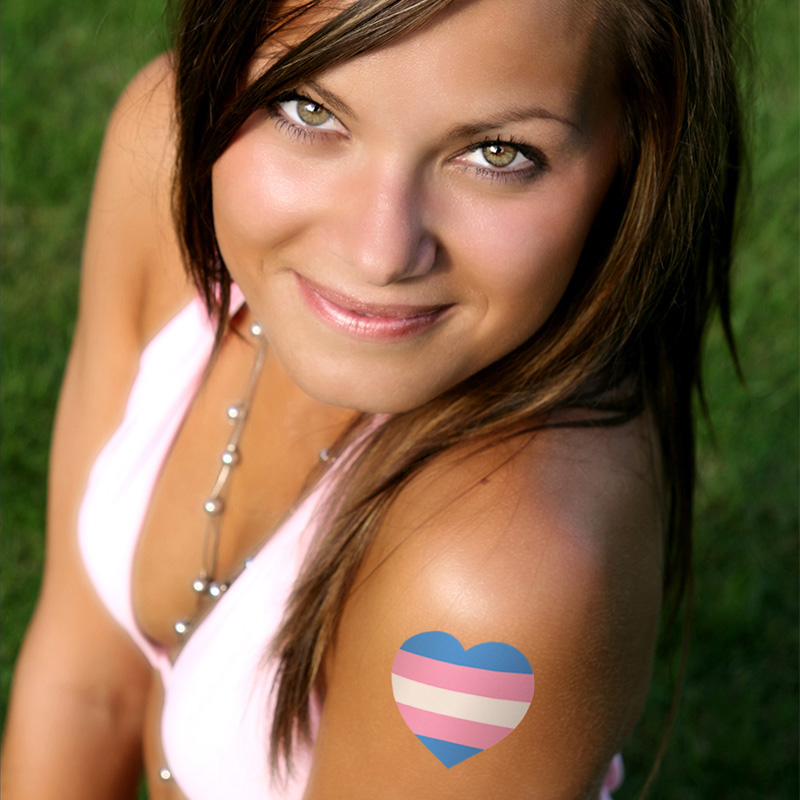 Transgender Tattoos | Pride Tattoos | Transgender Heart Tattoos