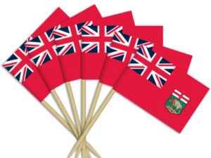 Manitoba Toothpick Flags - The Flag Shop