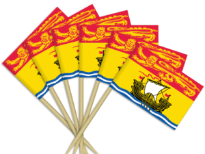 New Brunswick Toothpick Flags
