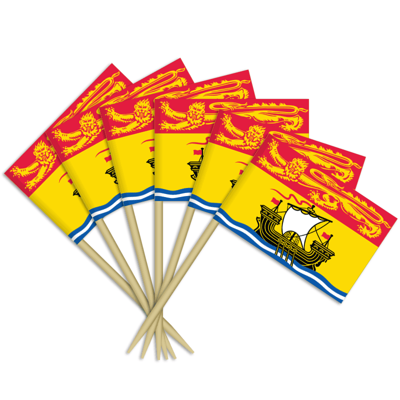 New Brunswick Toothpick Flags