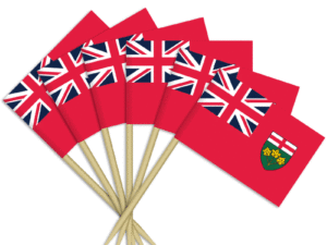 Ontario Toothpick Flags