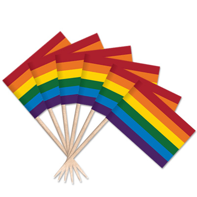 Toothpick Pride Flags