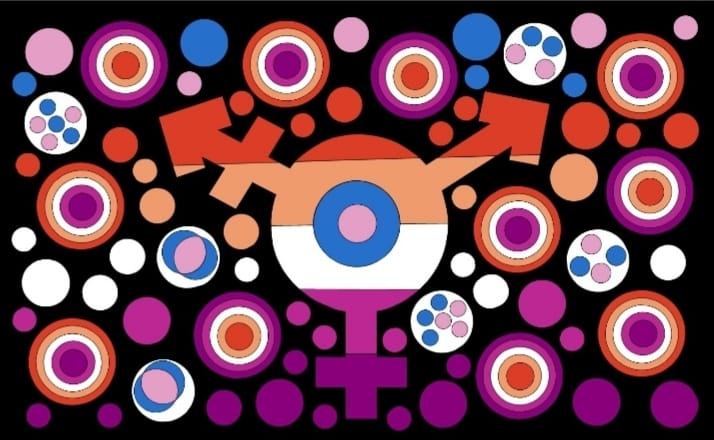 Trans-Lesbian Flag | The Flag Shop