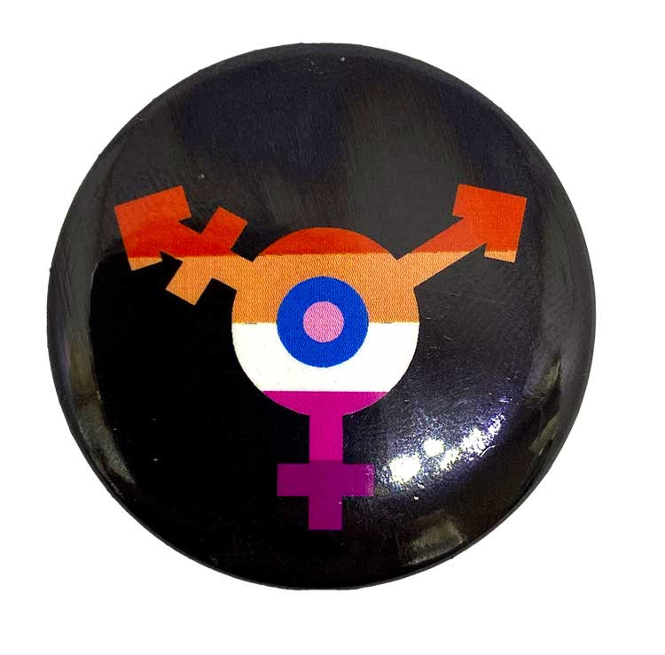 Trans Lesbian Button – Pride Products by The Flag Shop