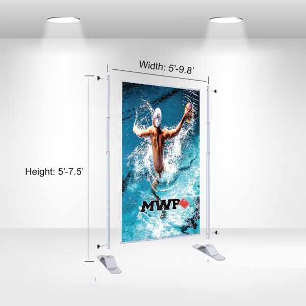 Backdrop Banner Stand Adjustable Backdrop Stand
