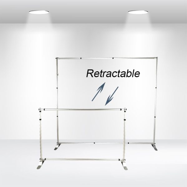 Retractable Step and Repeat Banner and Stand