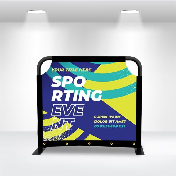 Digital Printed Barricade - The Flag Shop