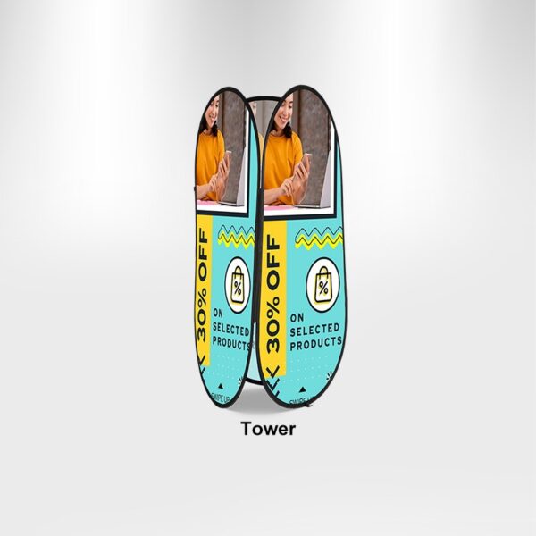 Tower Pop Up A-Frame Banner, Custom A-Frame Banner | The Flag Shop