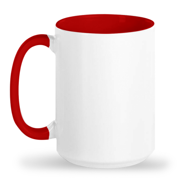 Red Ceramic Mug 15oz