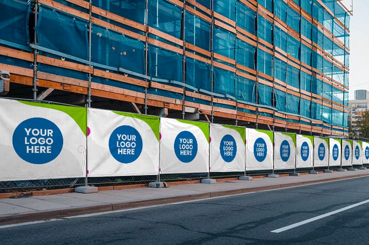 Custom Printed Fence-Wraps