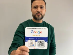 Custom Google Reviews Cards NFC -QR Now