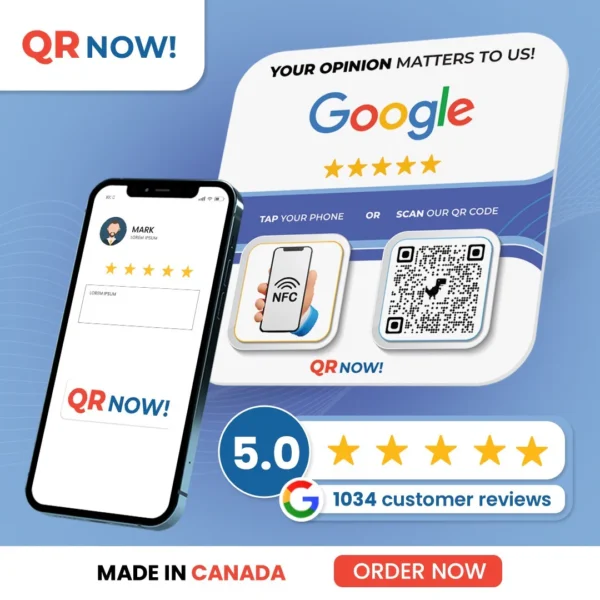 Get Your Google Reviews With QR Now