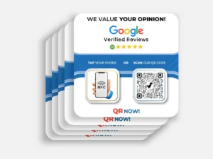 NFC Google Reviews - QR NOW