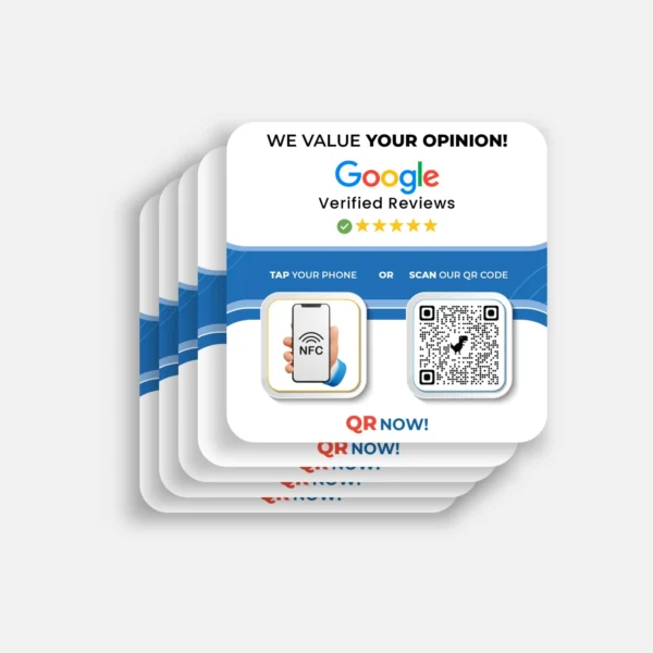 NFC Google Reviews - QR NOW