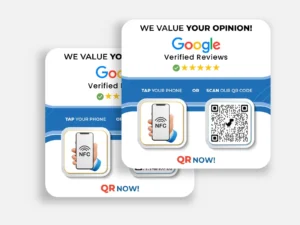 NFC Google Reviews Cards for Business - QR Now